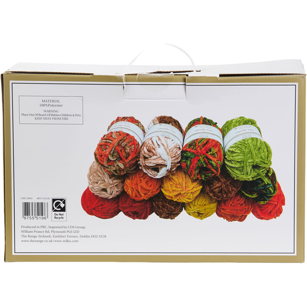 Chenille Yarn Autumn Gift Box Set Image 6
