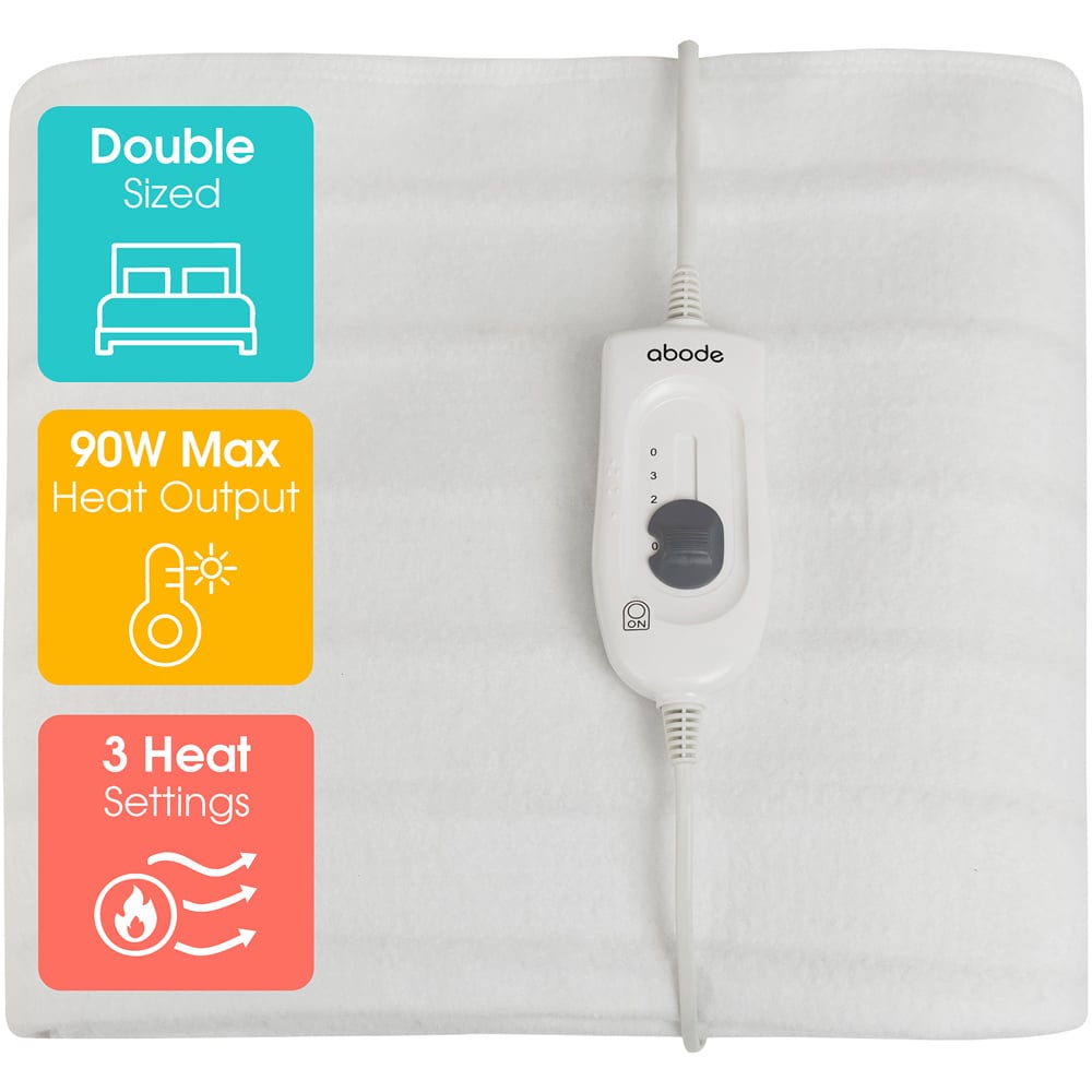 Abode AEDB2002 Double Electric Underblanket 140 x 150cm Image 3