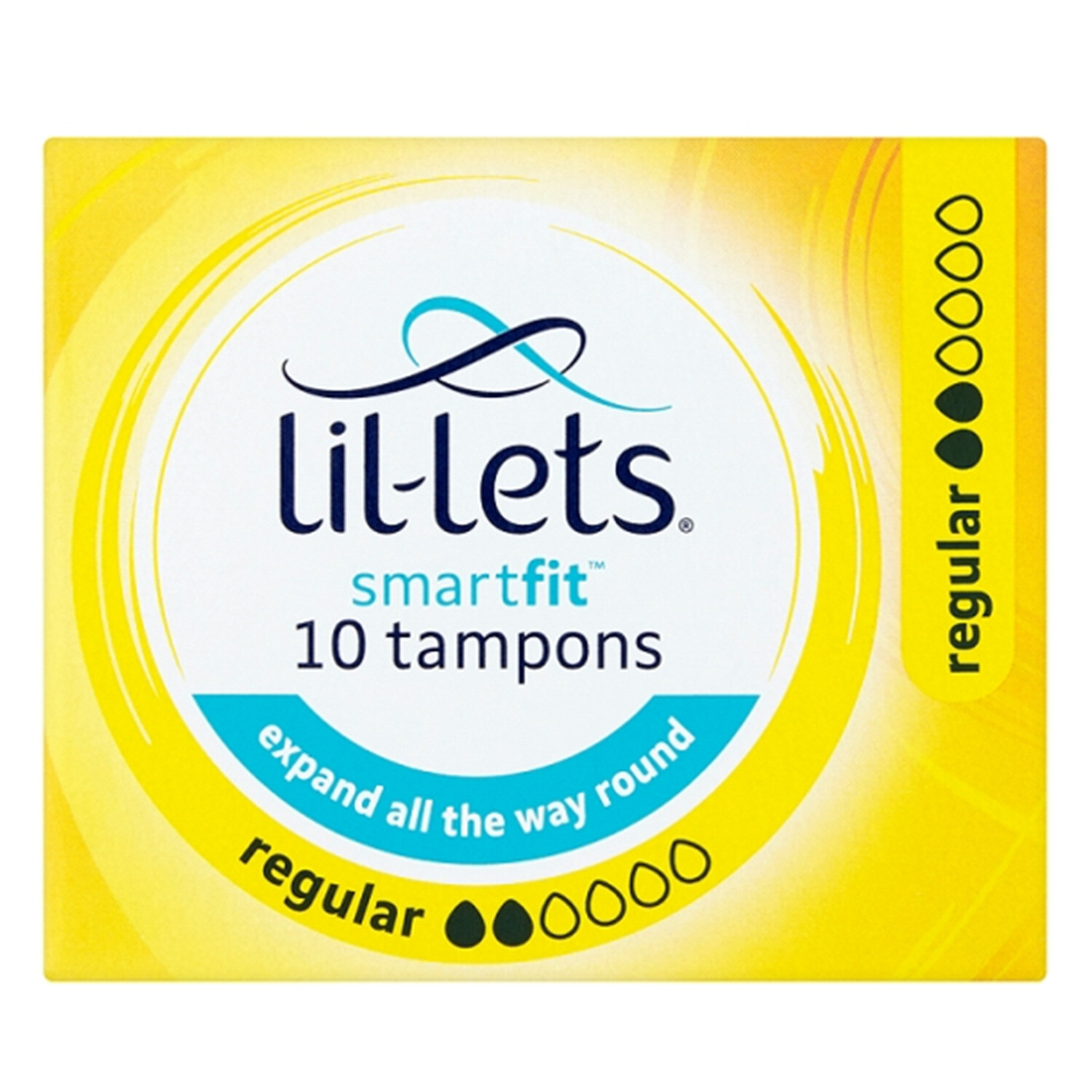 Lil-Lets Smartfit Non Applicator Regular Tampons 10 Pack Image
