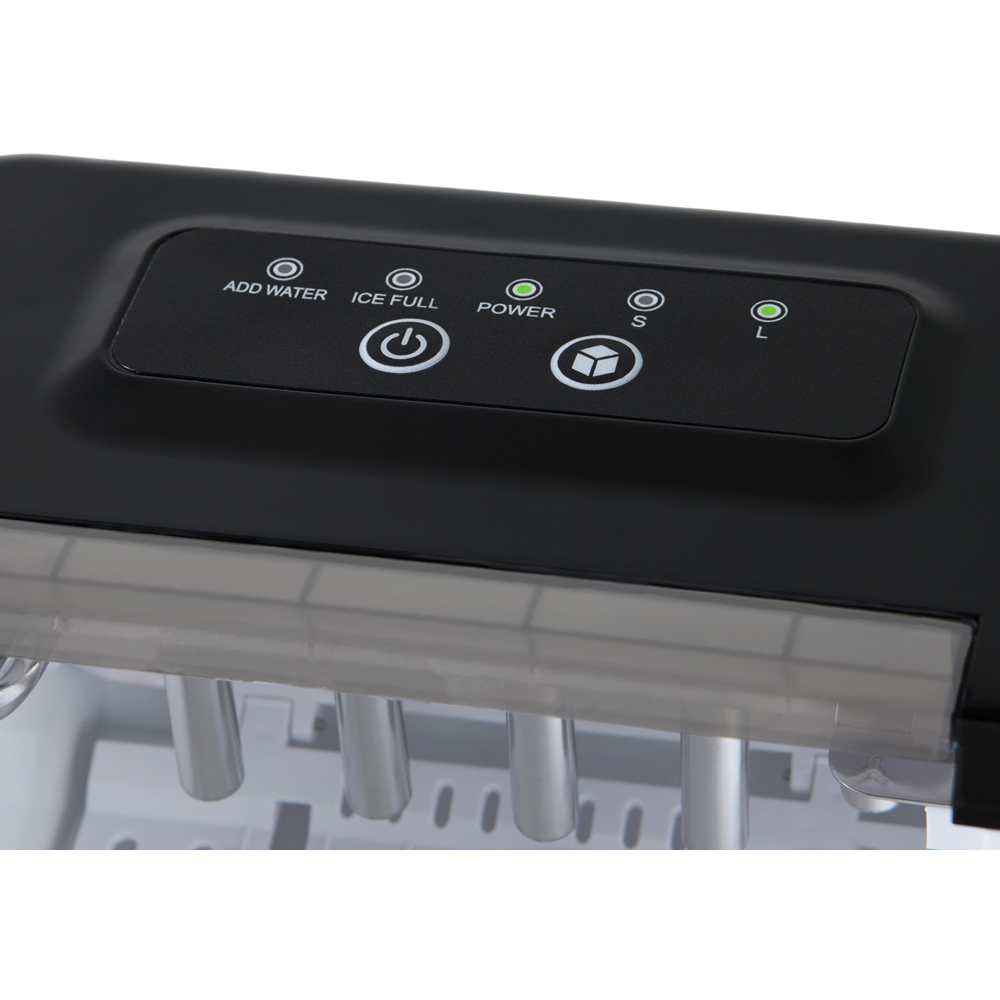 Kitchen Master Ice Cube Machine Black Image 5