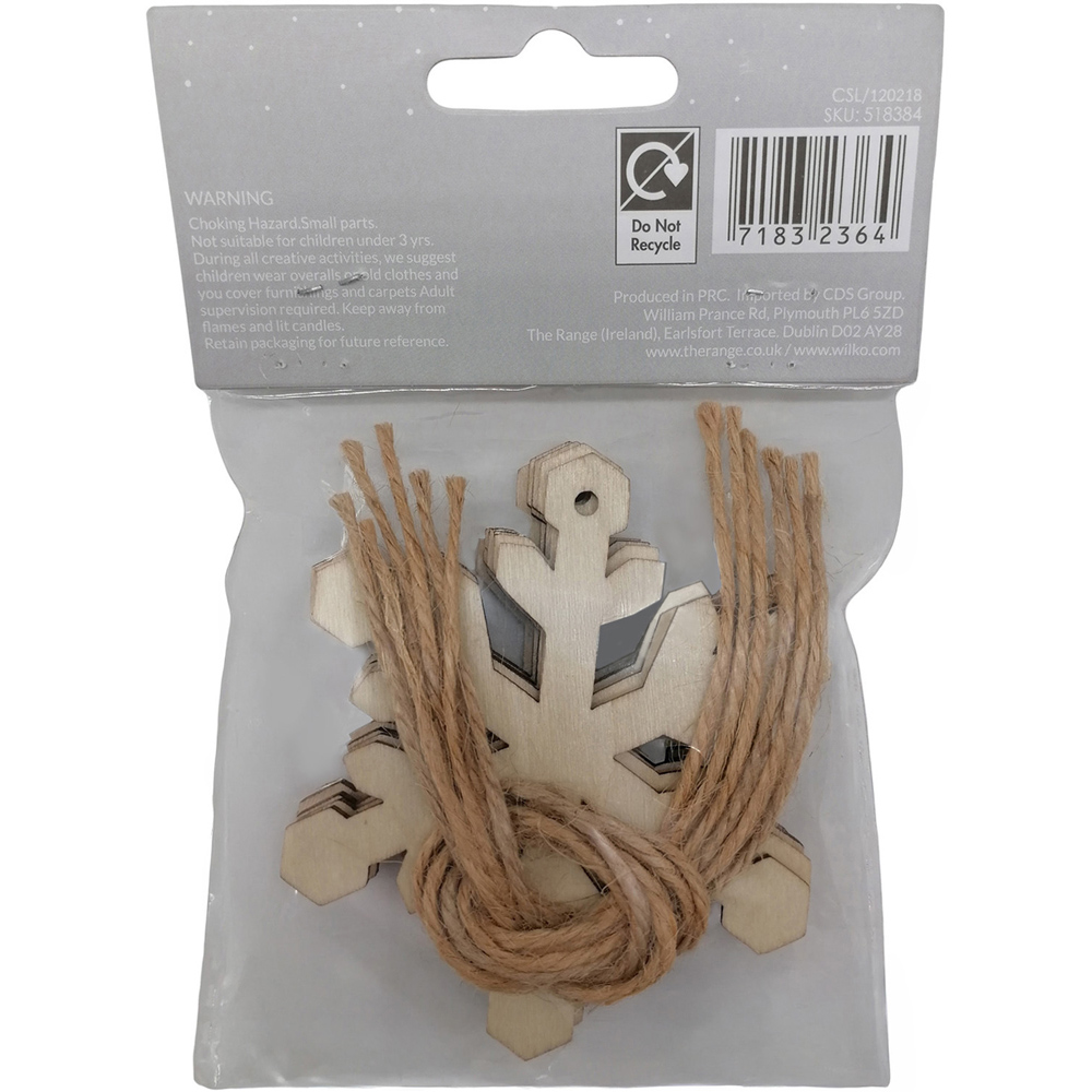 Wooden Christmas Shapes Image 3