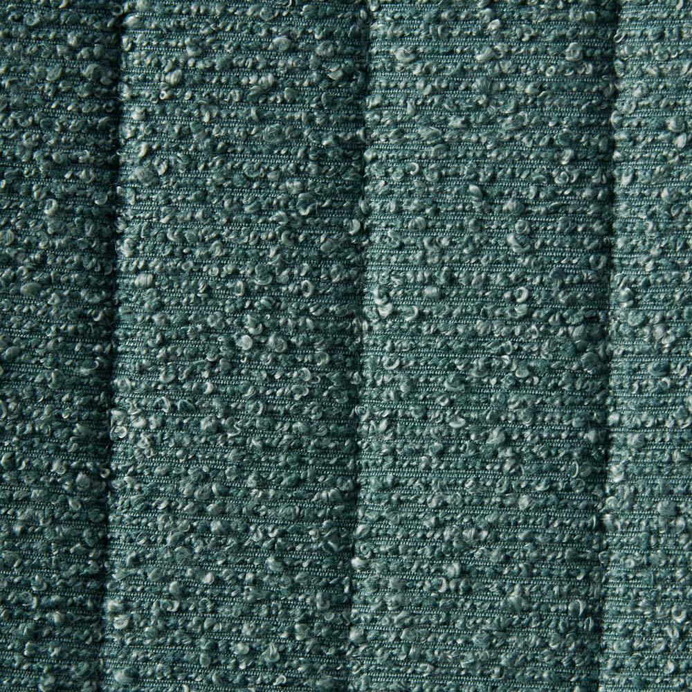 Bella Set of 4 Green Teddy Faux Fur Stitched Design Dining Chairs Image 5