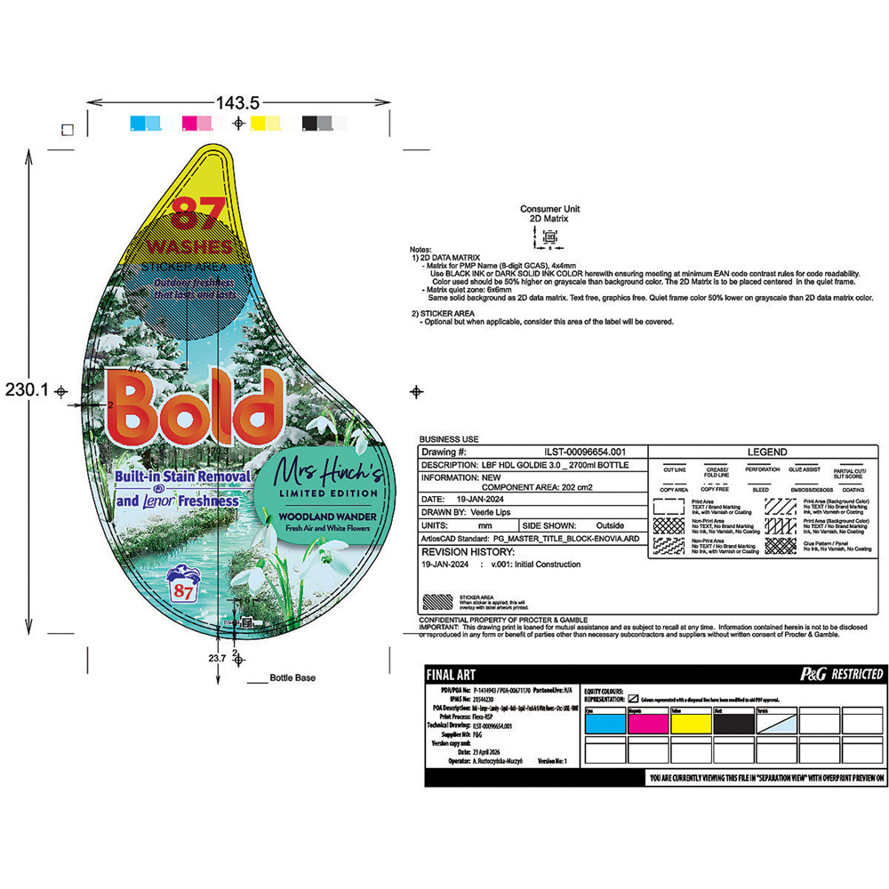 Bold Mrs Hinch Fabric Conditioner Image 3