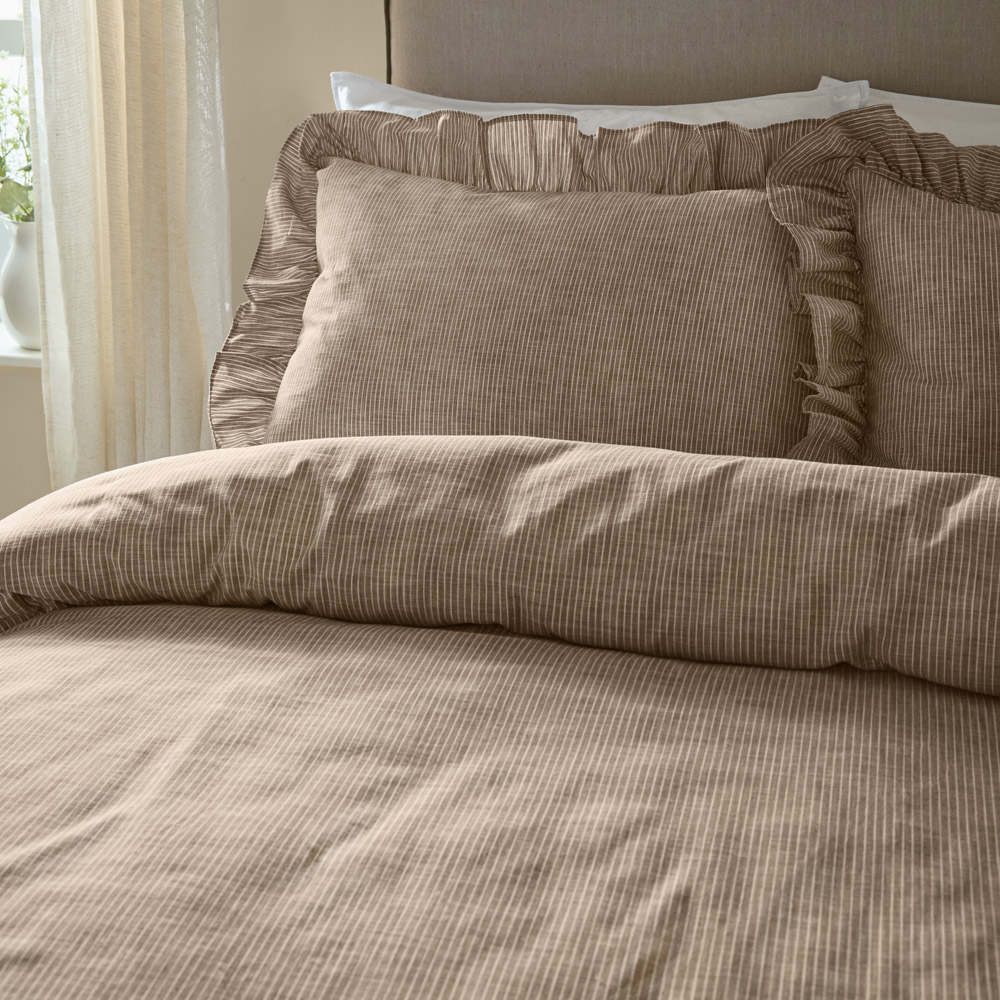 Wylder Margot Single Mole Nature Cotton Duvet Cover Set Image 2