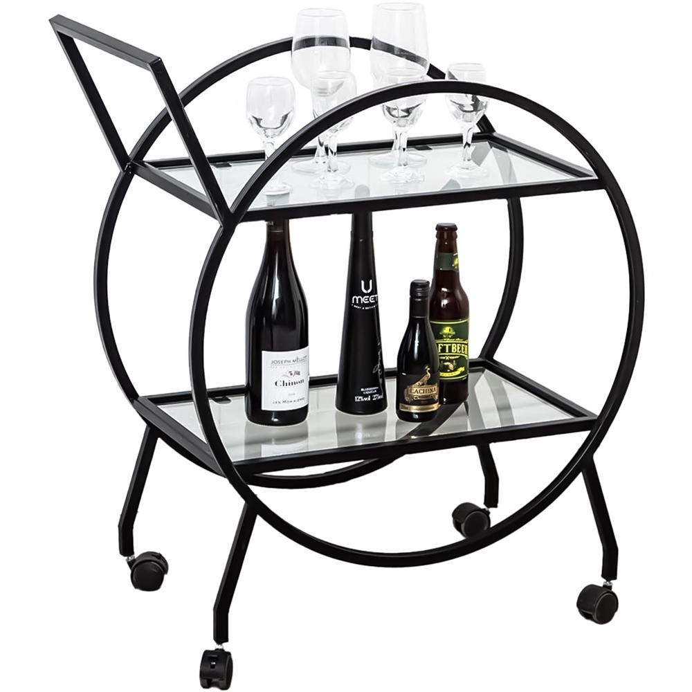 Drink Trolley - Black Image 1