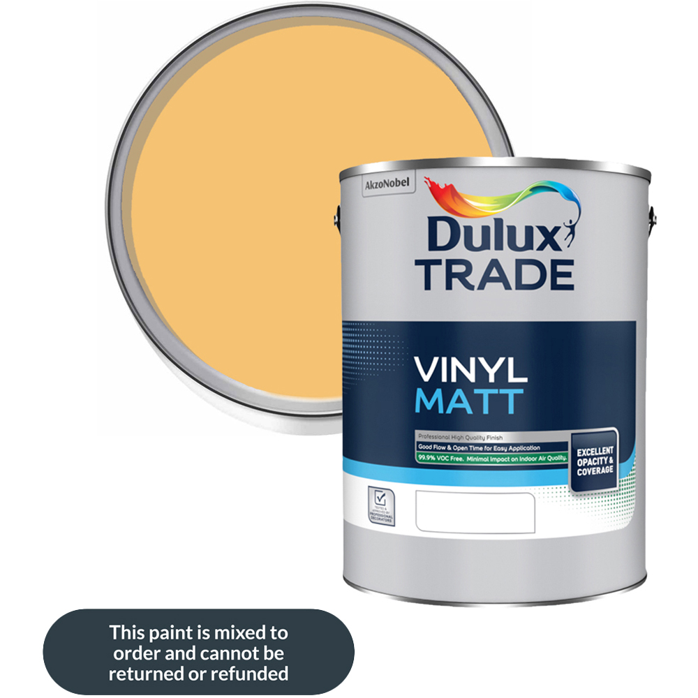 Dulux Trade Californian Days Walls and Ceilings Vinyl Matt Paint 5L Image 1