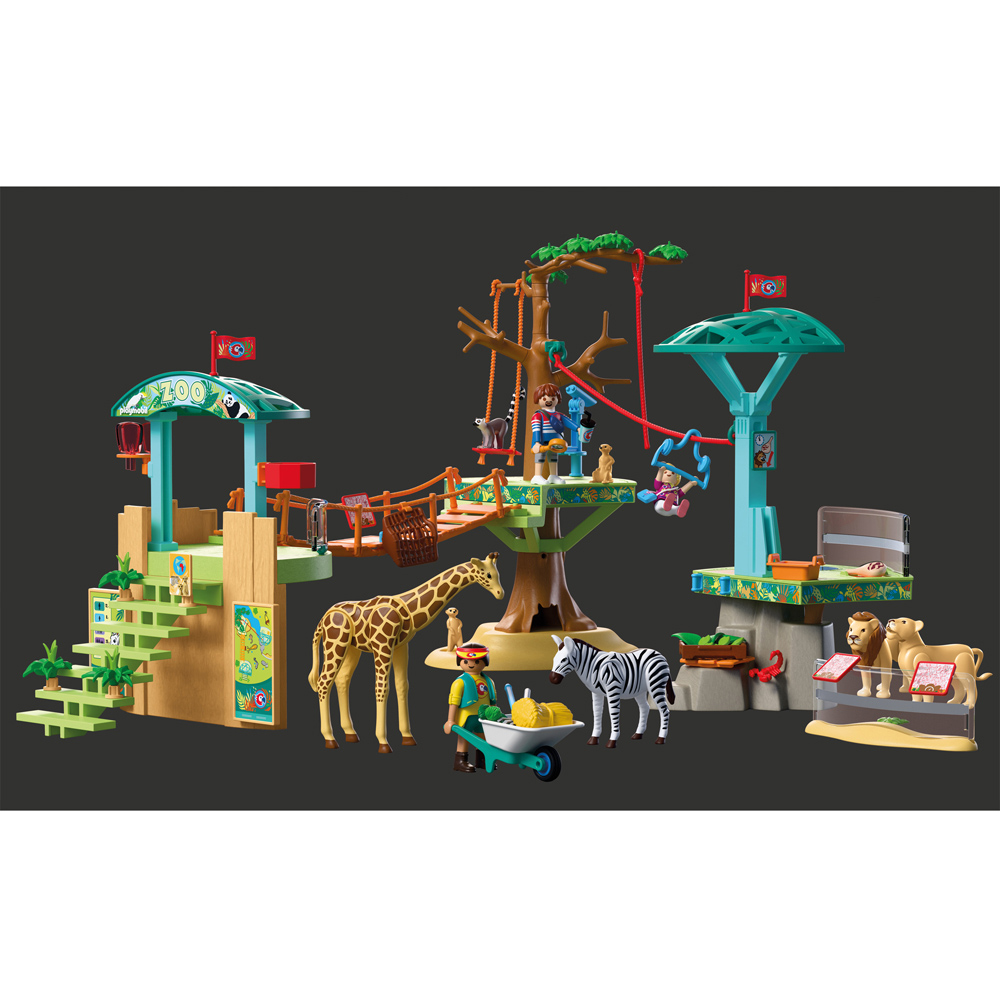 Playmobil Zoo Wilderness Climbing Park Playset Image 4