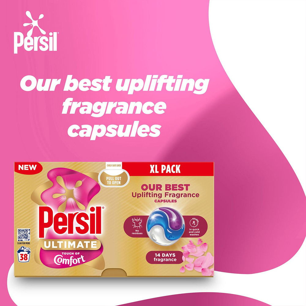 Persil Uplifting Fragrance Washing Capsules 38 Washes 5 Pack Image 7