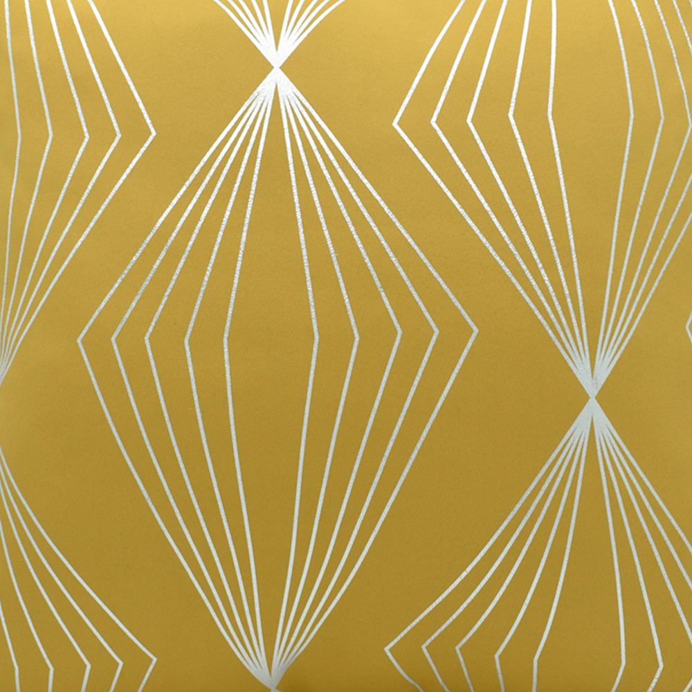 Velosso Onyx Ochre Filled Cushion 43 x 43cm 2 Pack Image 2