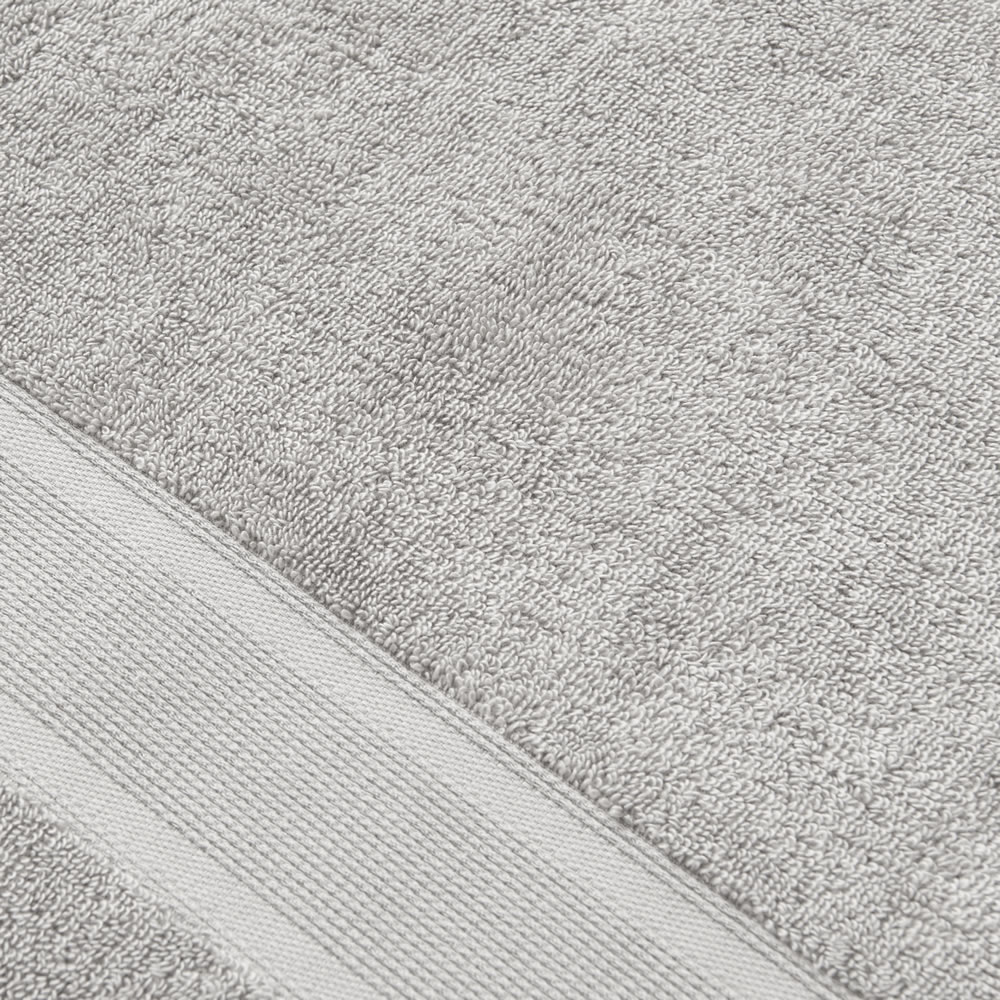 Wilko Supersoft Grey Hand Towel Image 2