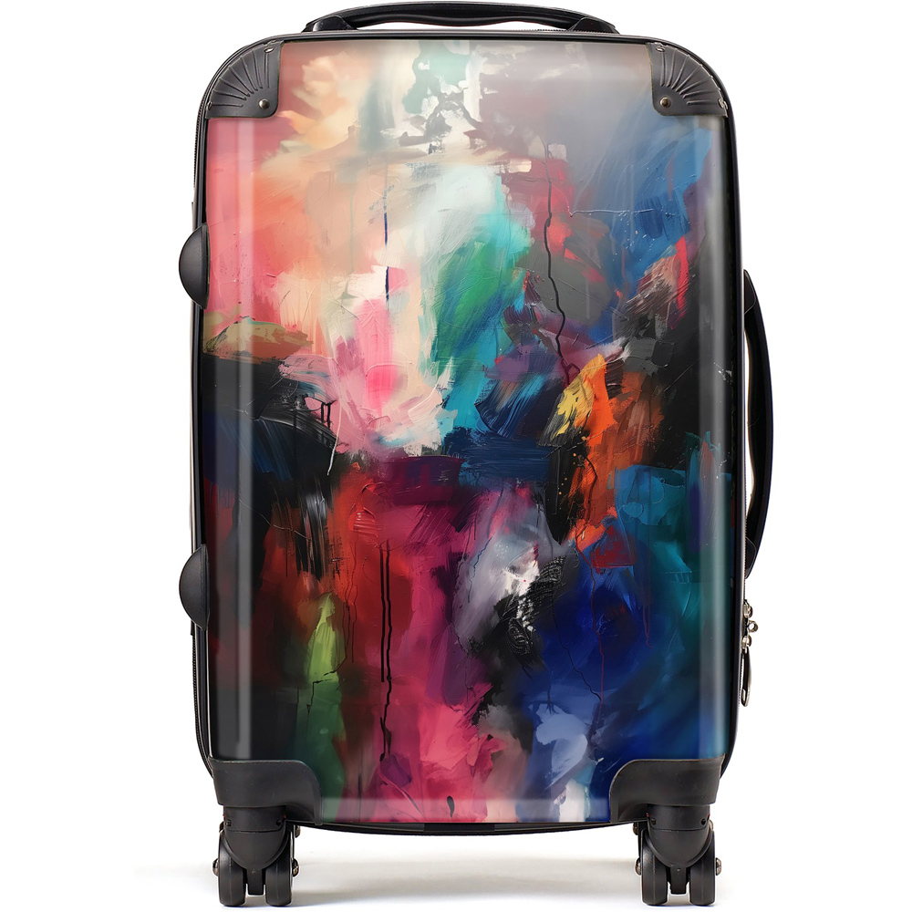 Warren Reed Designer Cabin Cosmic Fusion Colours Of The Universe Suitcase Image 1