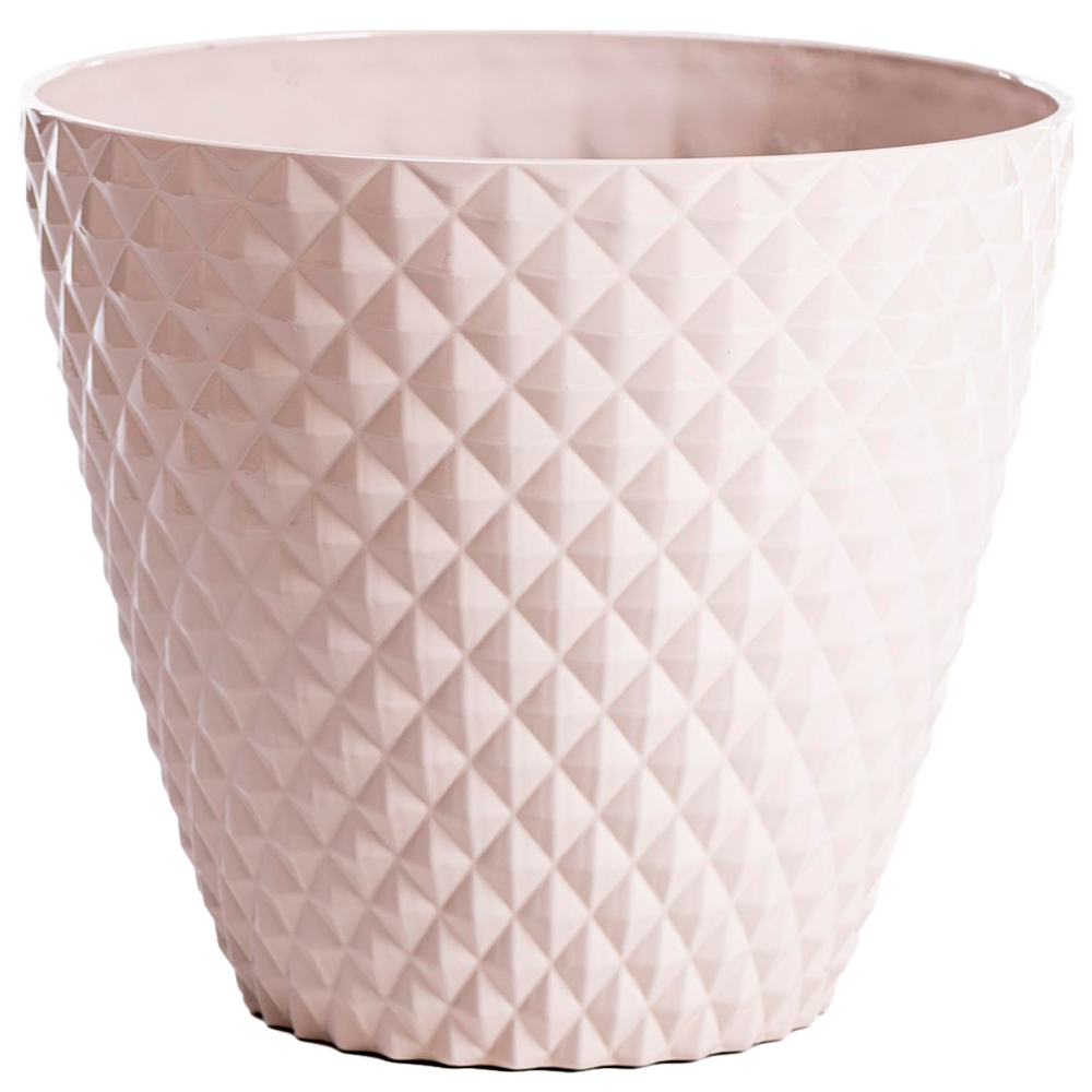 Thompson & Morgan Stone Ivory Diamond Planter 35 x 39.5cm Image 1