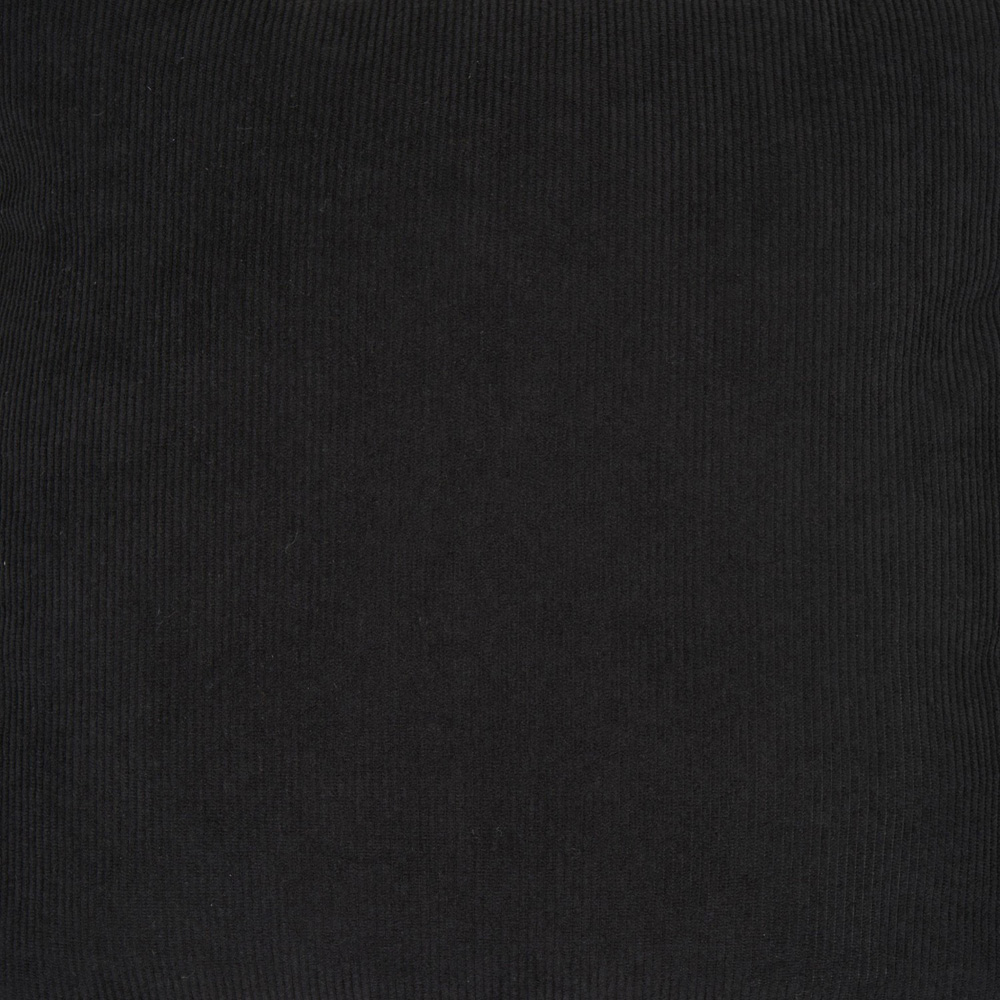 Pack of 2 Montana Corduroy Cushion Covers Black Image 4