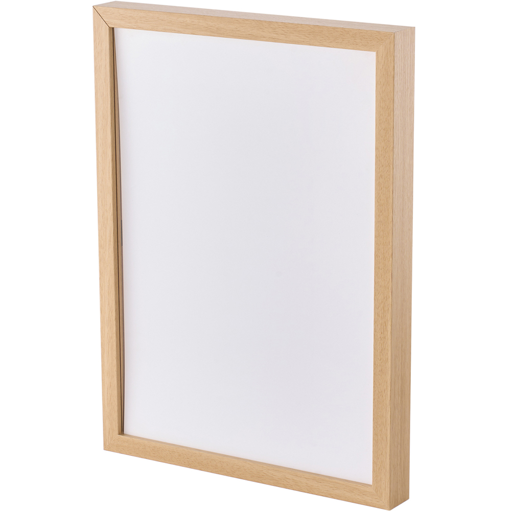 Living and Home Natural Wood Magnetic Photo Frame 13.7 x 18.5 inch Image 3