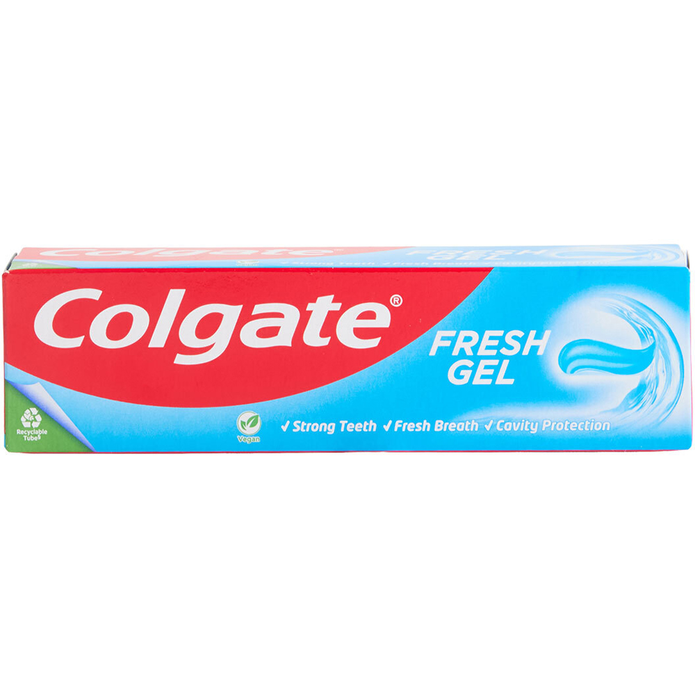 Colgate Fresh Minty Gel Toothpaste Image 2