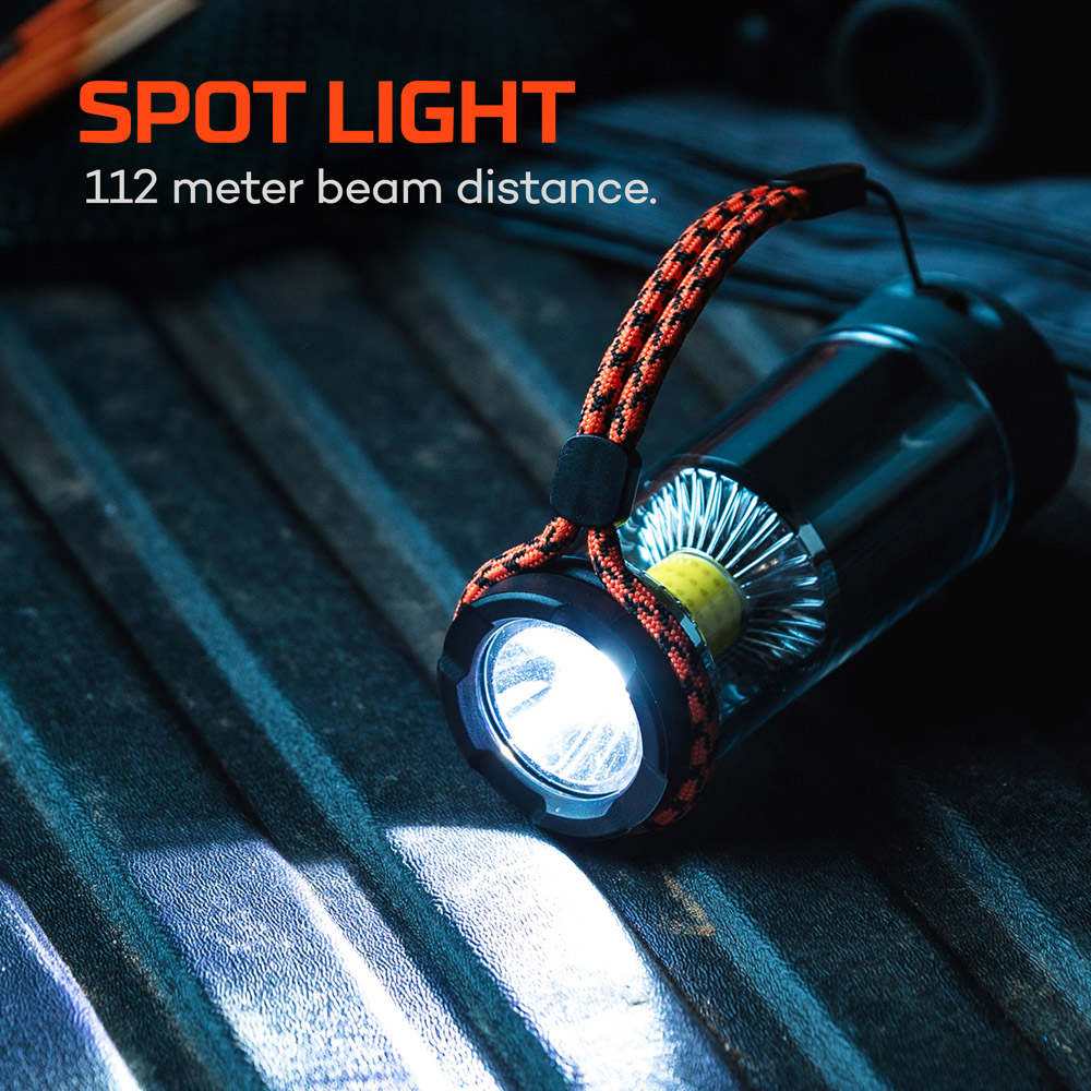 Nebo Galileo Tempest 350 2-in-1 350 Lumens Lantern and Spotlight with AA Batteries Image 4