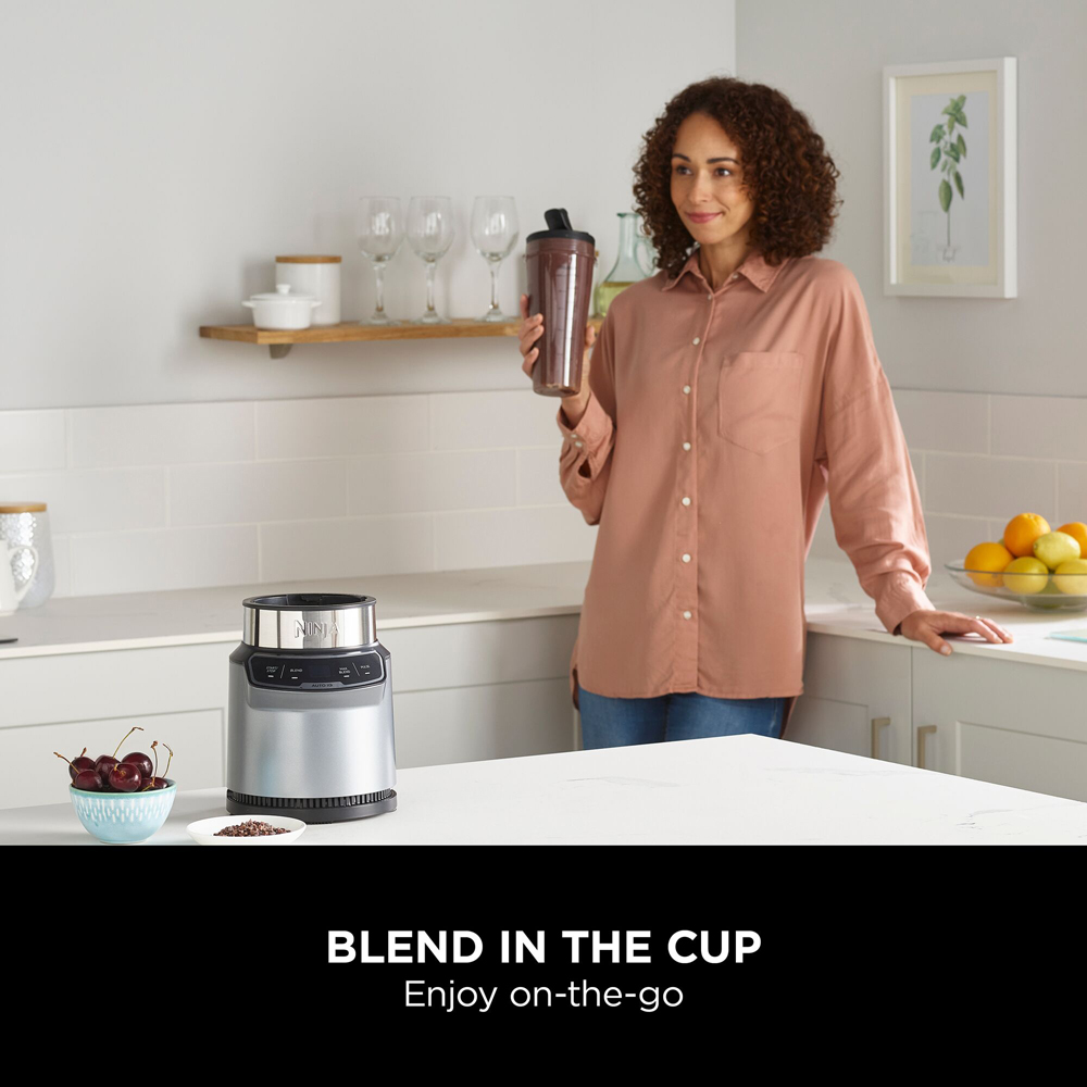 Ninja Auto-iQ Black and Silver Blender Image 7