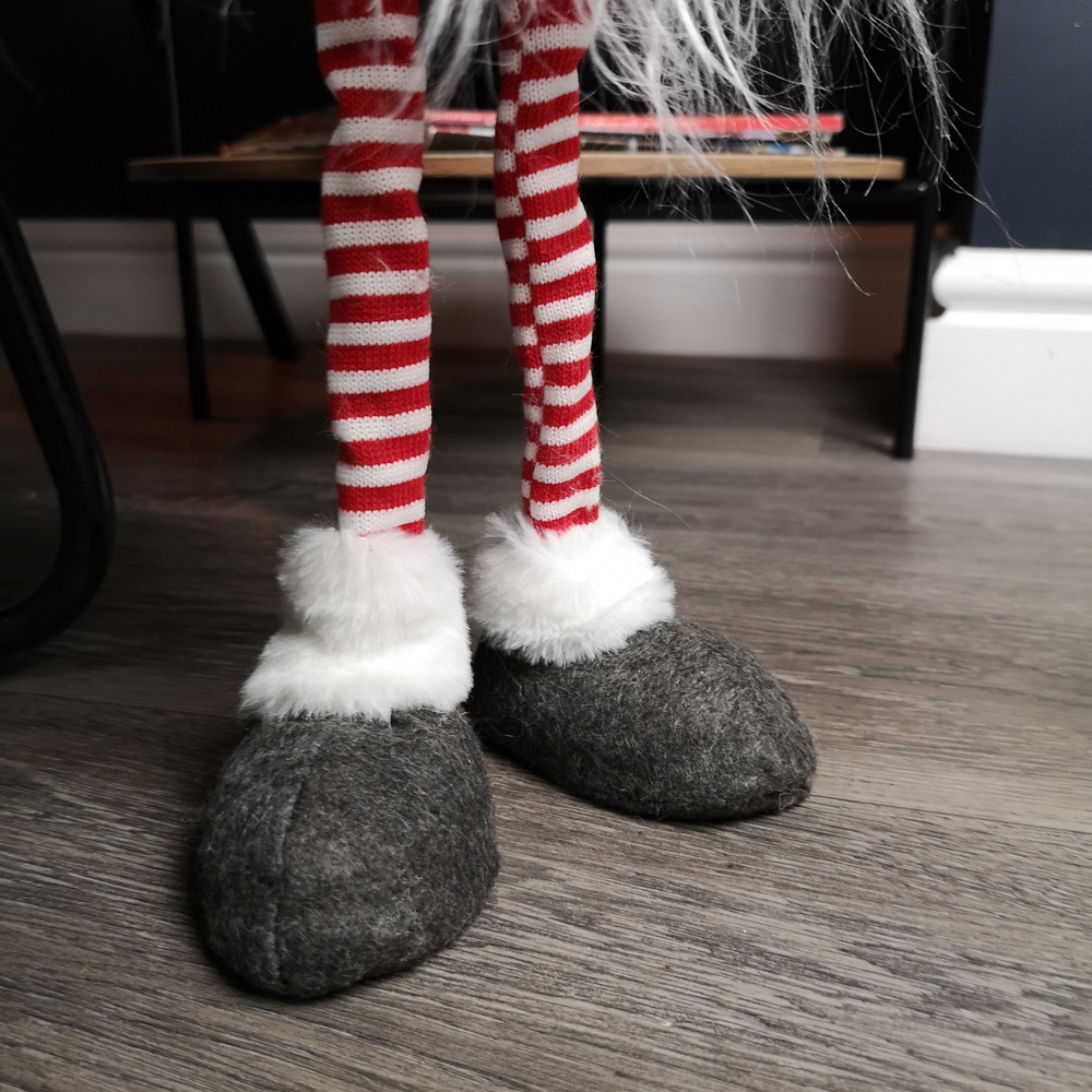 Samuel Alexander Red Grooved Hat Plush Standing Gonk Christmas Decoration 67cm Image 7