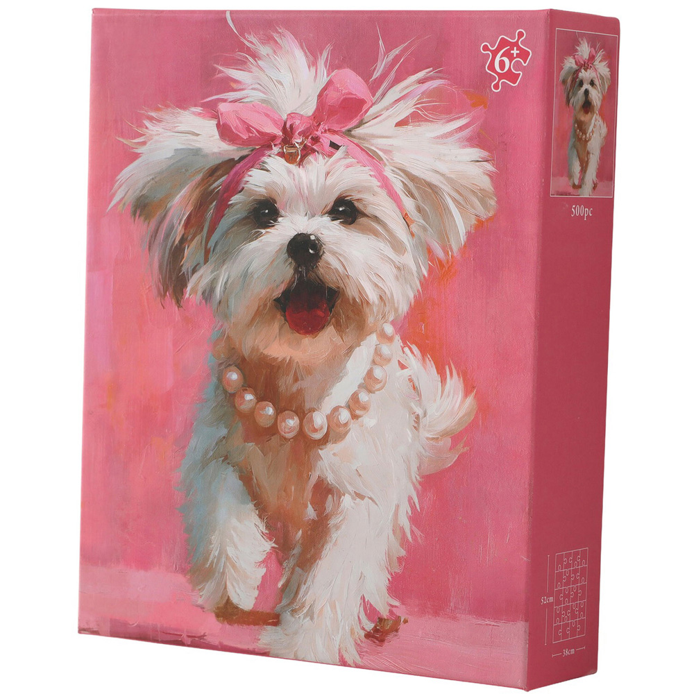 500 Piece Funny Dog Puzzle Image 2