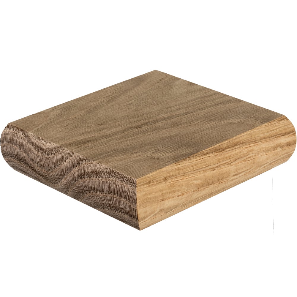 Blueprint Joinery Cambridge Flat Oak Newel Post Cap 82mm Image 1