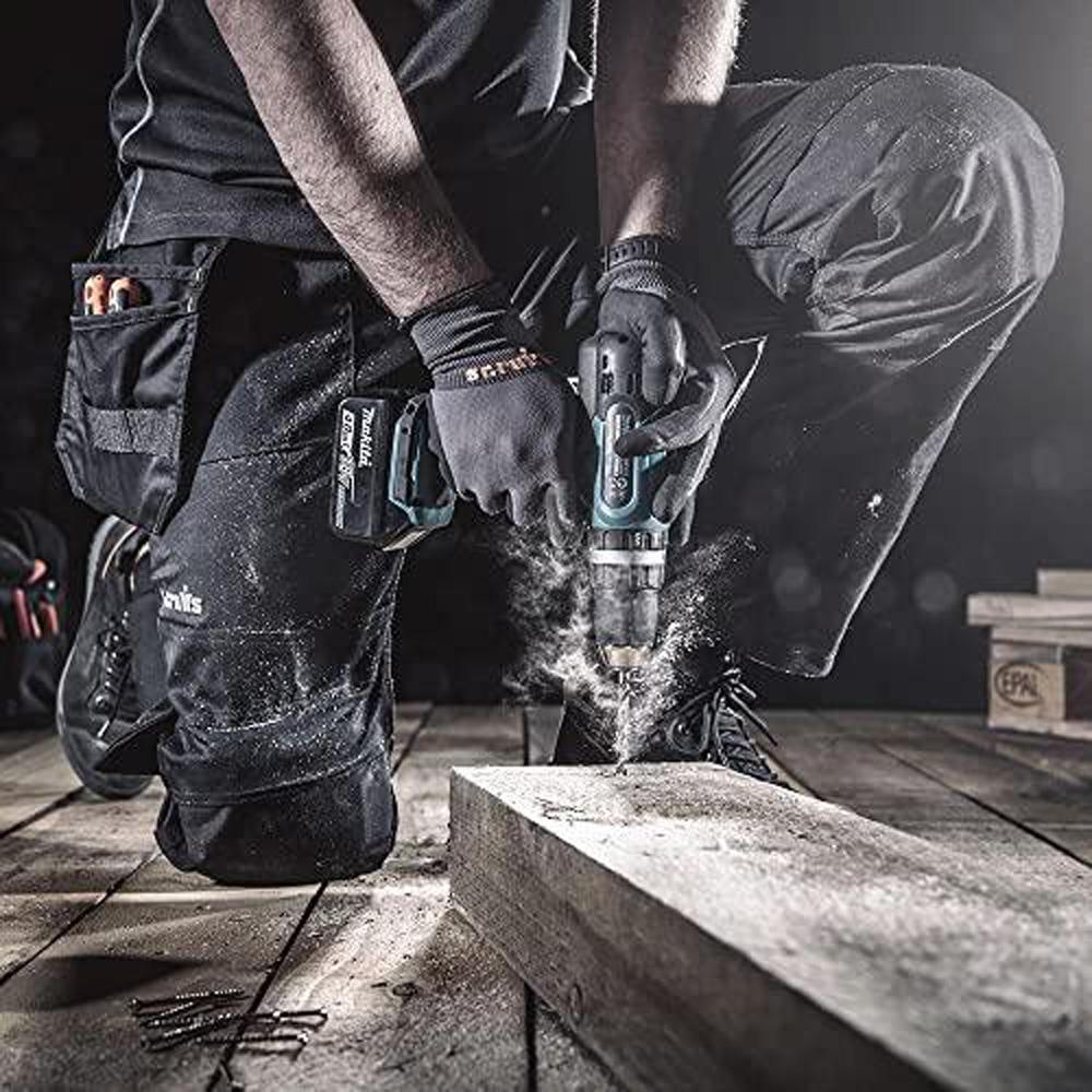 Scruffs Trade Flex Trouser 28R Black Image 2