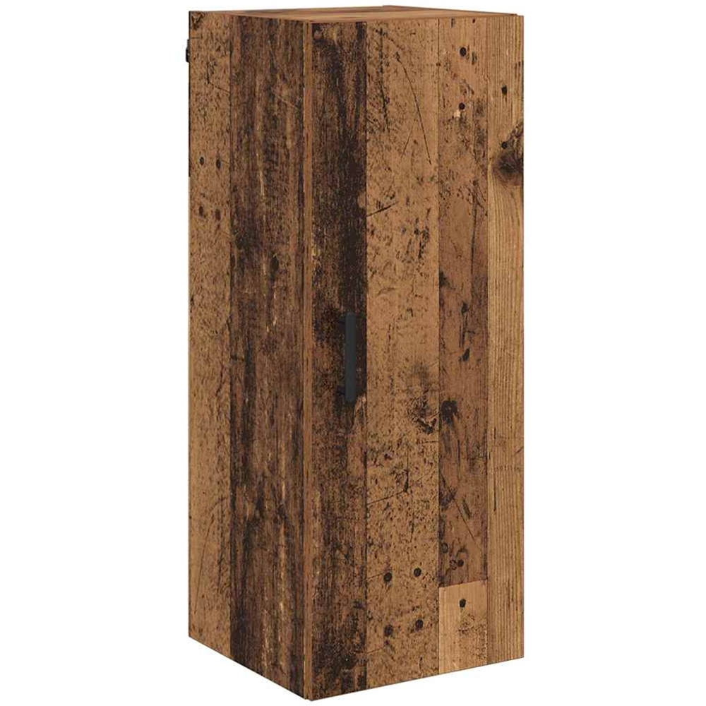 vidaXL Single Door 3 Drawer Old Wood Highboard Image 6