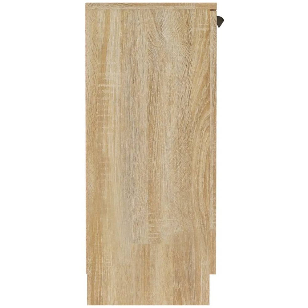 vidaXL 2 Door Sonoma Oak Sideboard Image 6