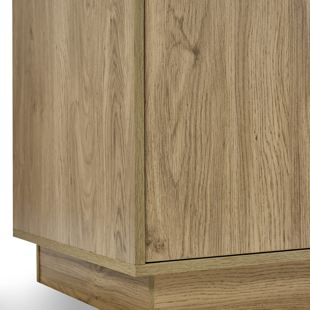 Julian Bowen Ingrid 2 Door Oak Wardrobe Image 6