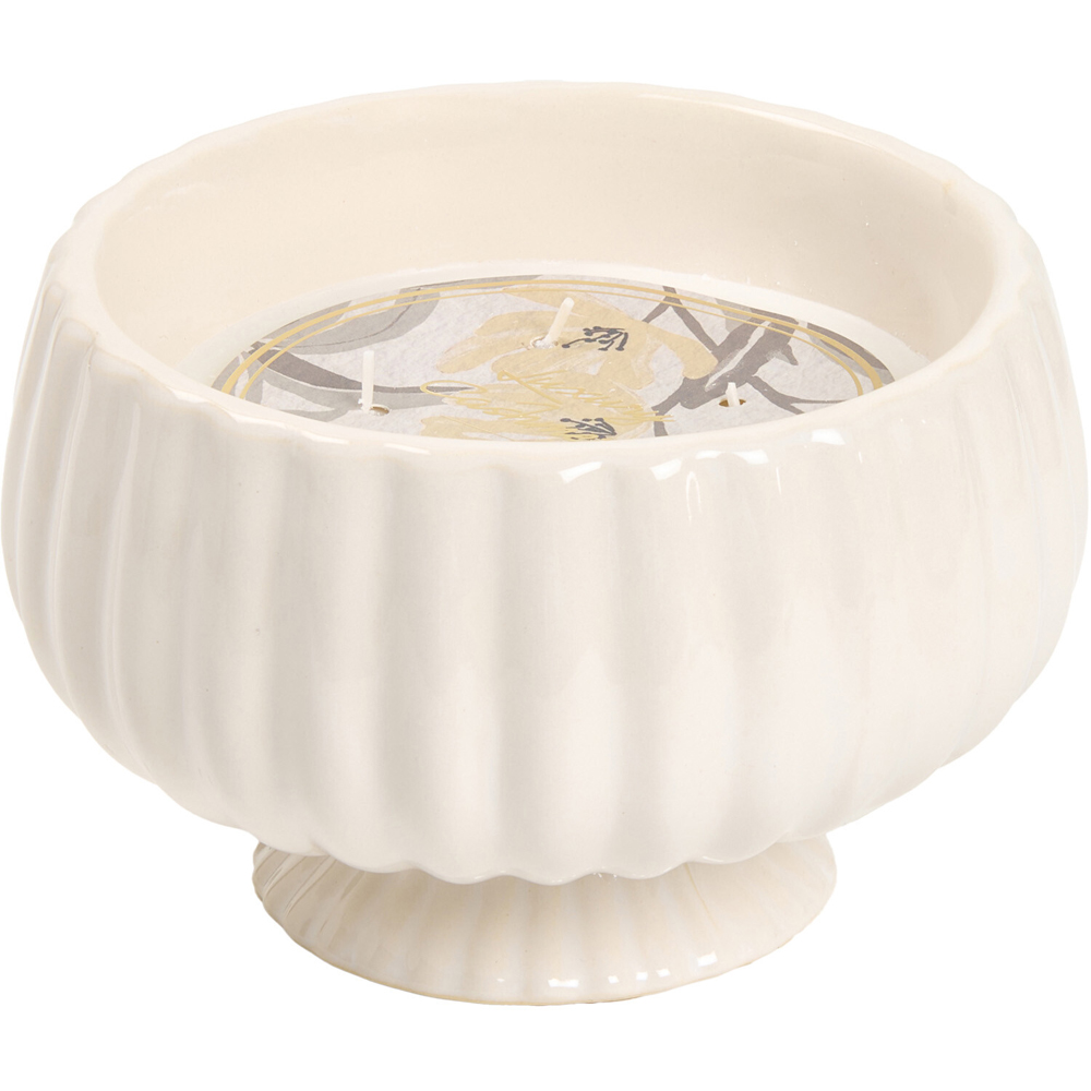 Large Ceramic Bowl Candle Image 3