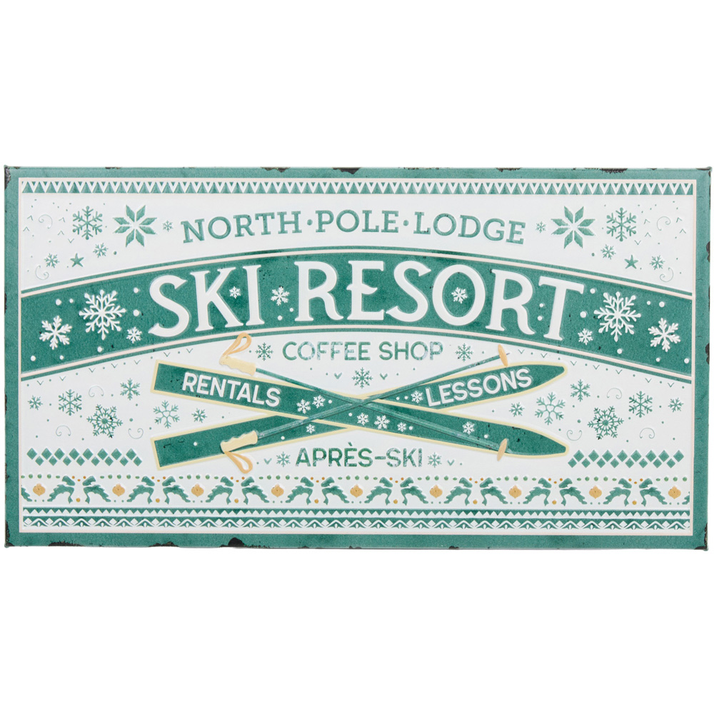 Ski Resort Sign Image 1