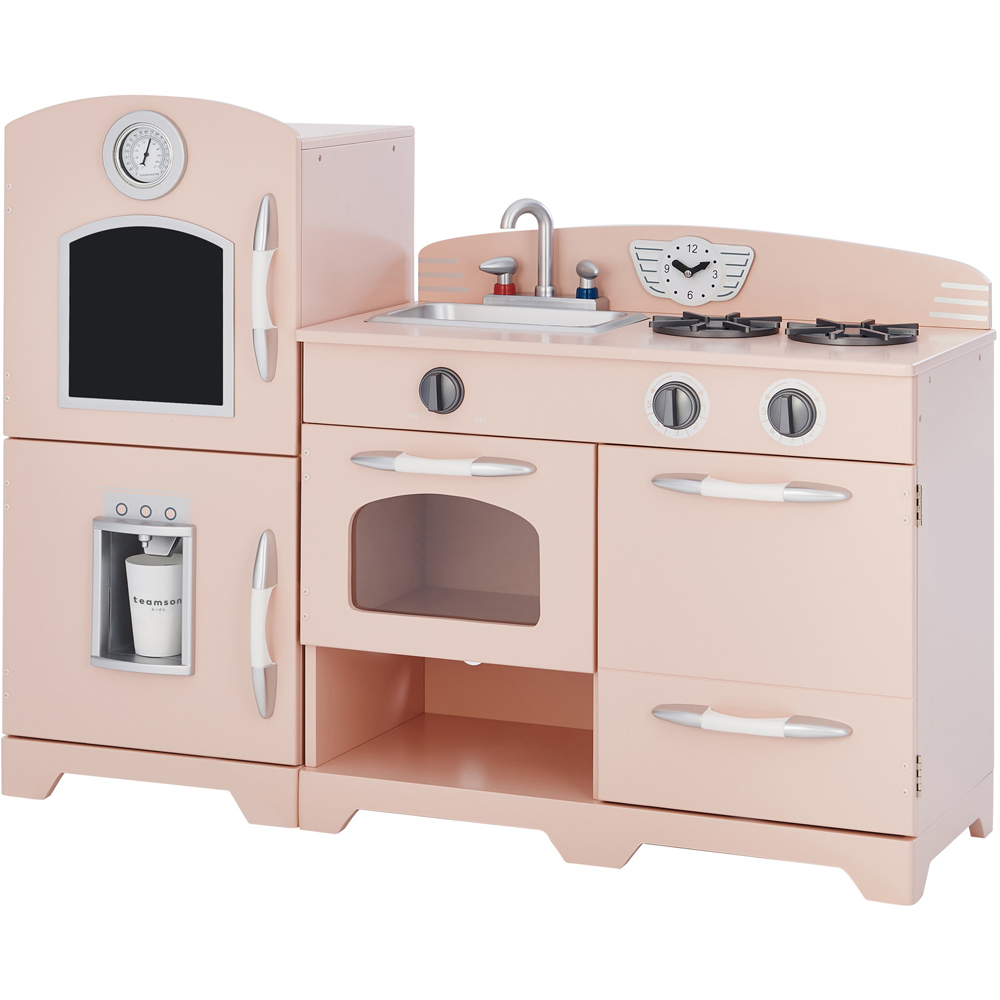 Teamson Kids Little Chef Fairfield Pink Retro Kitchen Play Set Image 3