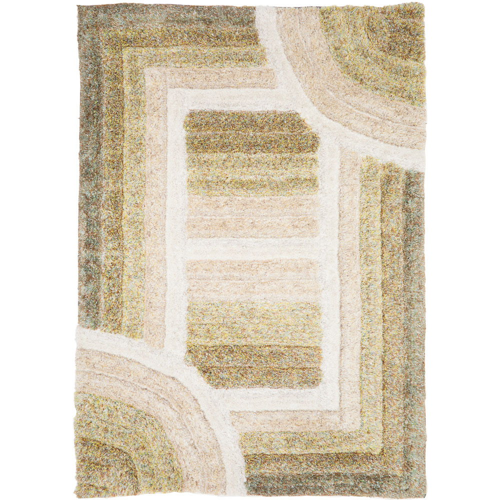 DS Living Trellis Brown Ultra Plush Rug 160 x 230cm Image 1