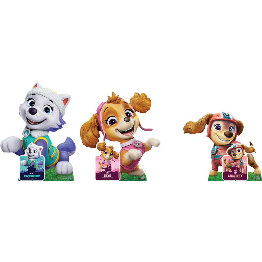 Star Cutouts Skye Liberty Everest Multi Pack Cardboard Cutout 2.2ft Image 2