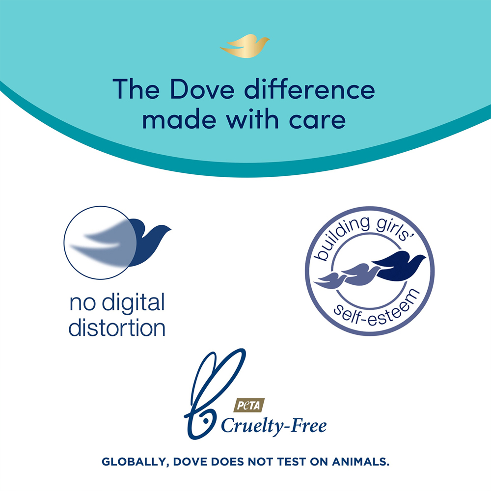 Dove Nutritive Solutions Daily Moisture 2-in-1 Shampoo and Conditioner 400ml 4 Pack Image 6