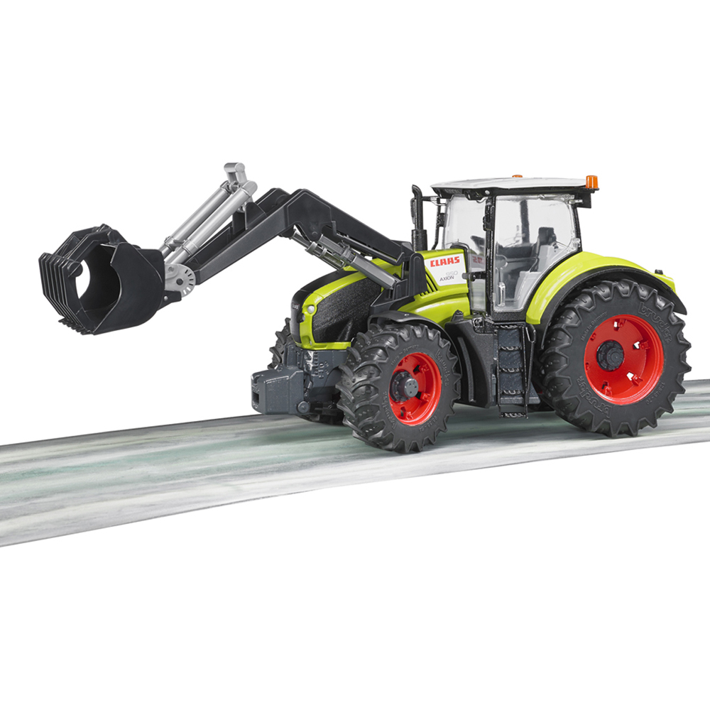 Bruder Kids Claas Axion 950 with Front Loader Playset Model Image 6
