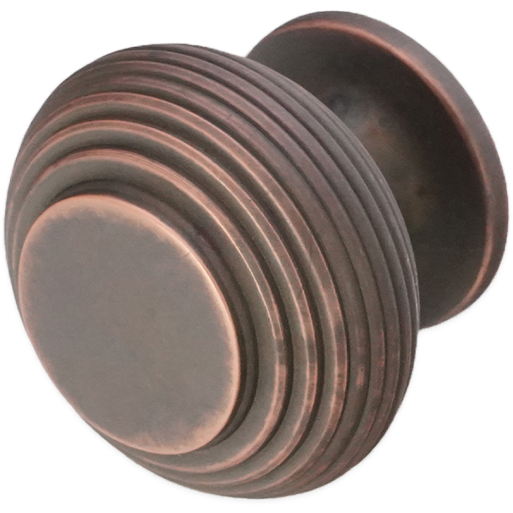 Spira Brass Beehive Aged Bronze Large 41mm Cupboard Knob Image 4