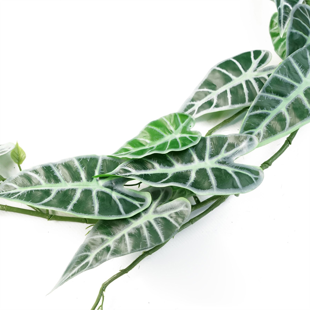 Leaf Trailing Amazonica Hanging Artificial Plant 6ft 6 Pack Image 4