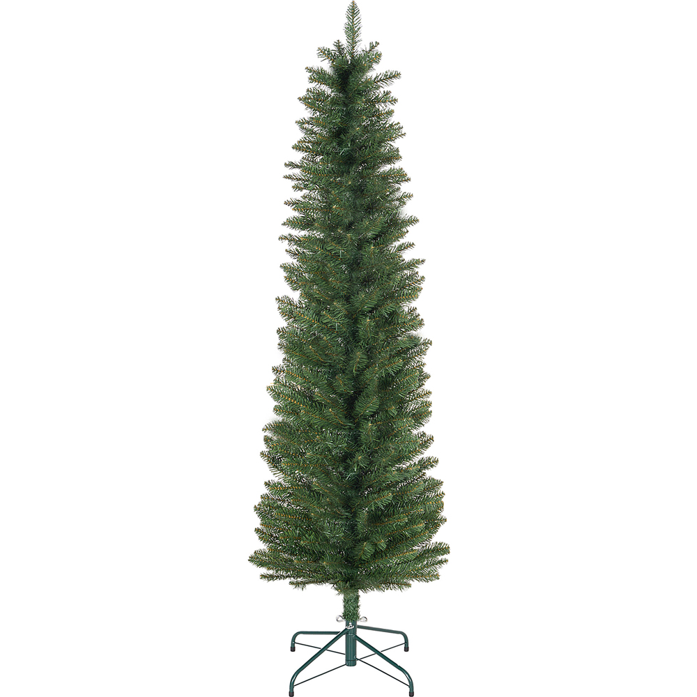 Everglow Pencil Artificial Christmas Tree with Branches 6ft Image 1