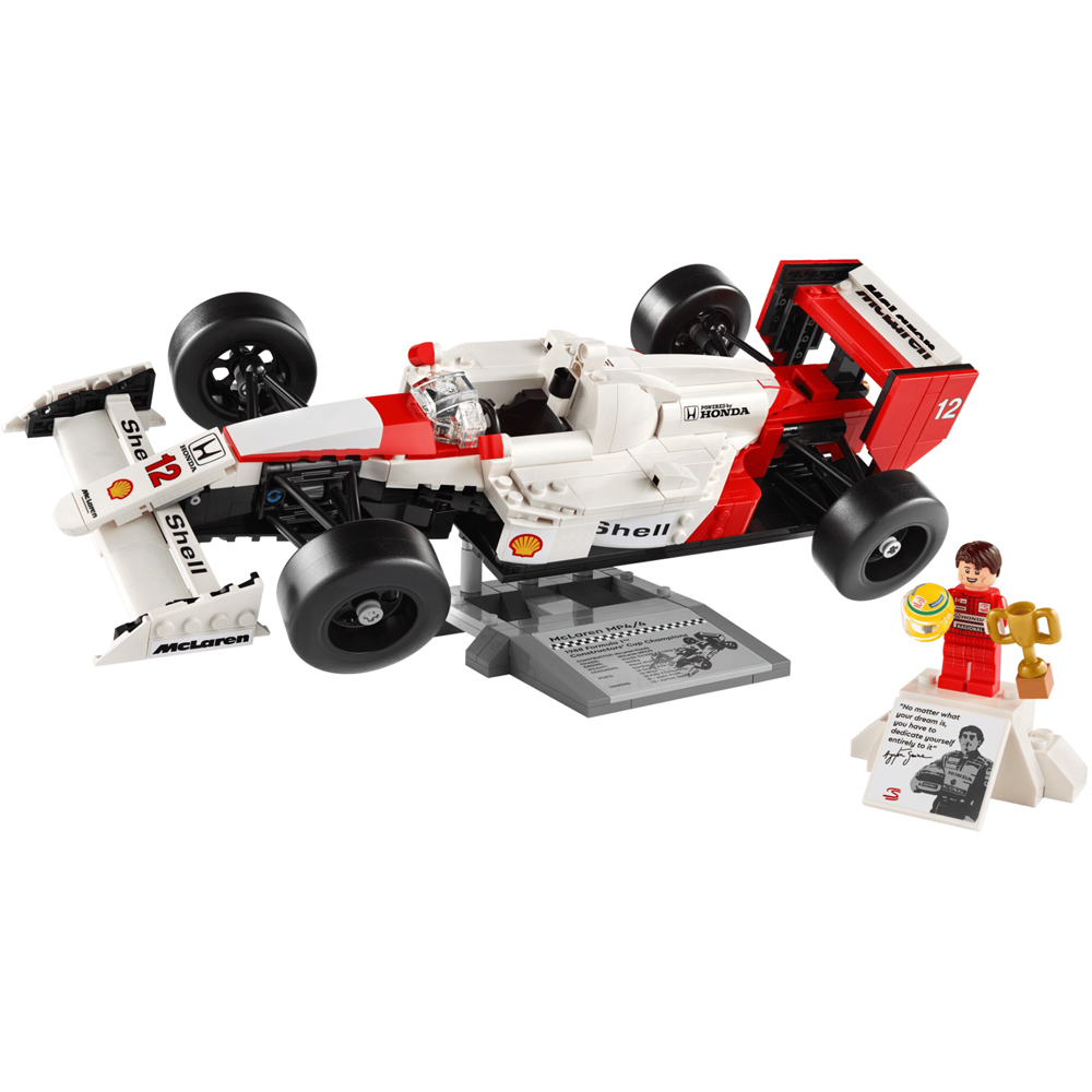 LEGO Icons 10330 McLaren MP4/4 and Ayrton Senna Building Set 693 Piece Image 2