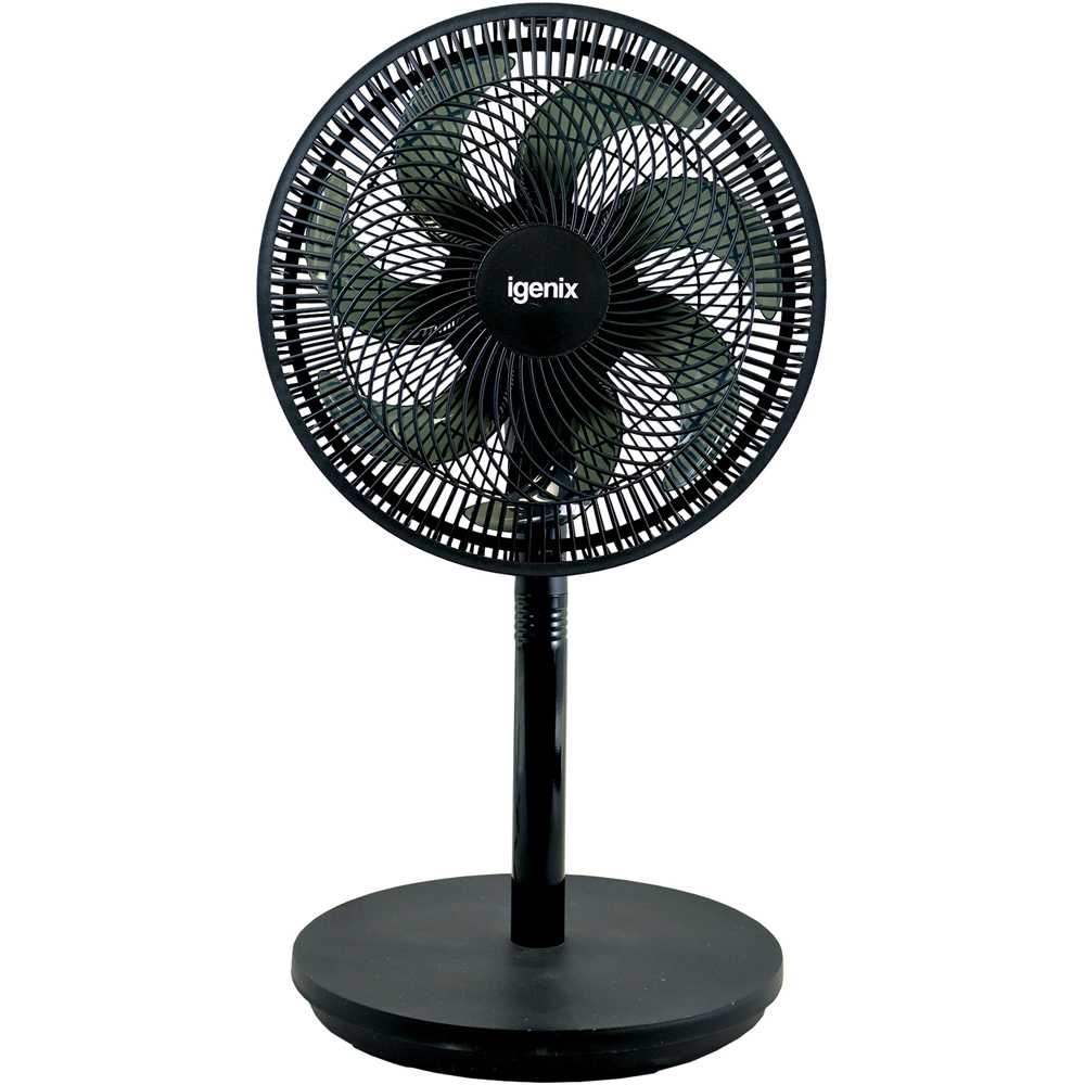 Igenix White Pedestal Fan 12 inch Image 8