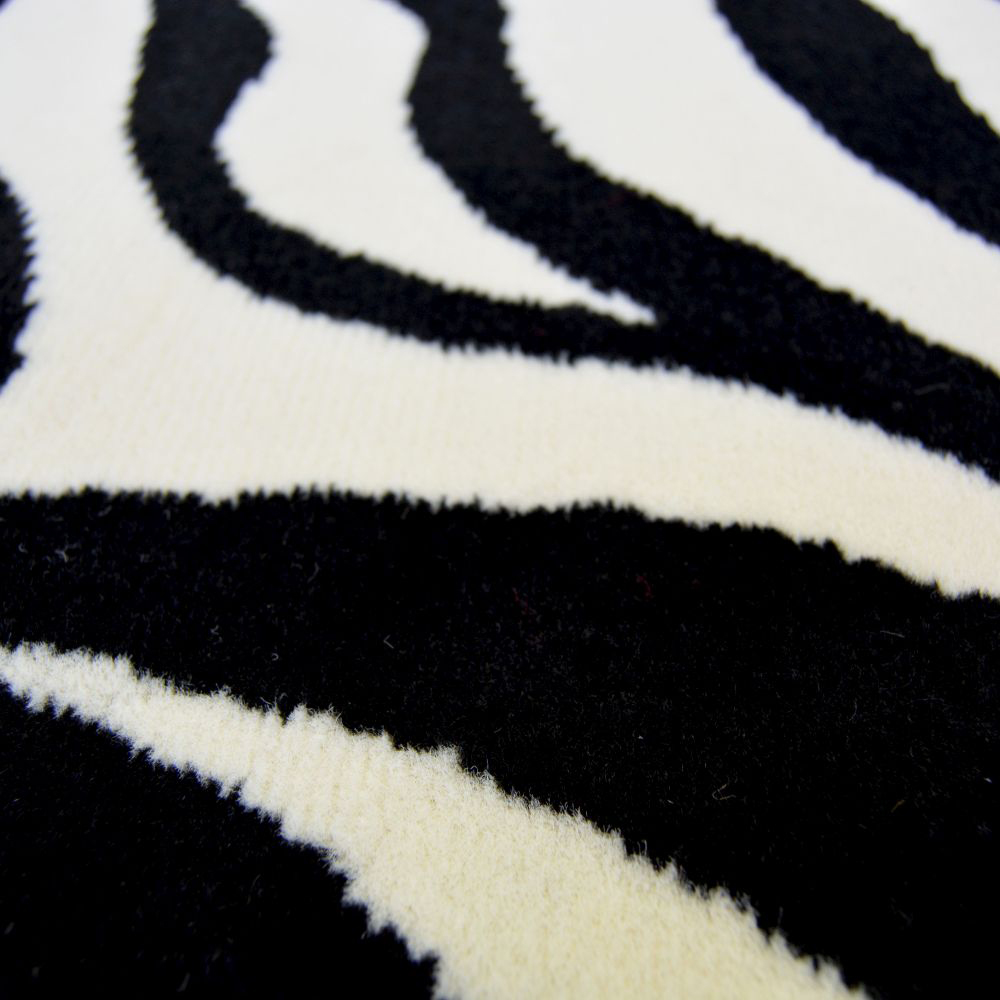 Homemaker Maestro Zebra Black Rug 120 x 170cm Image 3