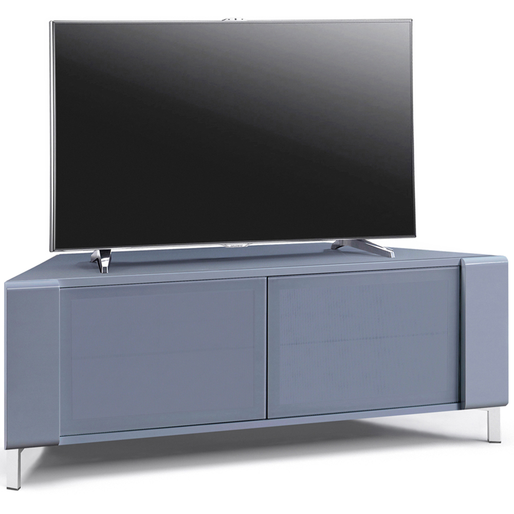 MDA Designs Corvus 2 Door Grey TV Cabinet Image 2