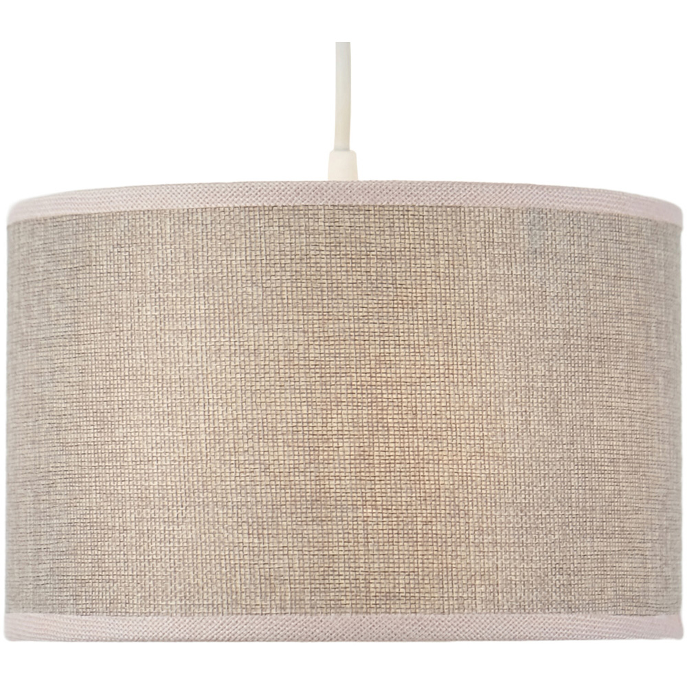 Textured Shade Grey 16cm 25cm Image 3