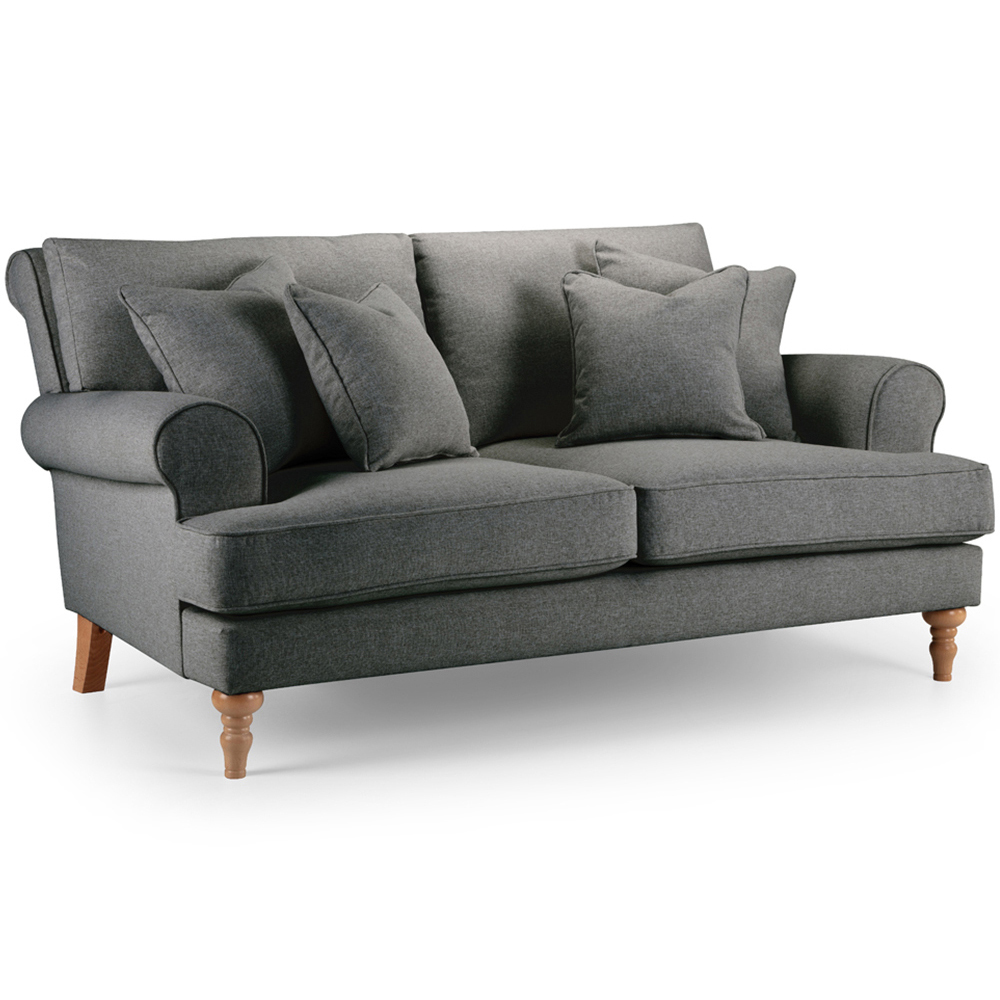 Eastwood Faro 2 Seater Small Slate Sofa Image 2