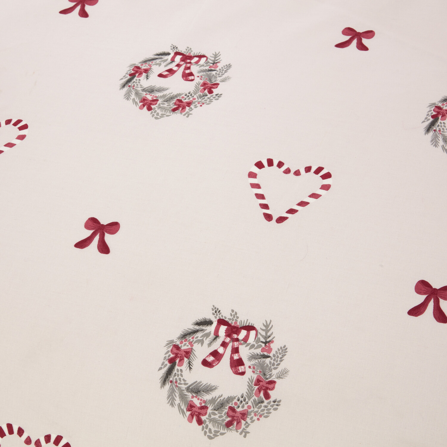 Love at Christmas Duvet Set Red Superking Image 5