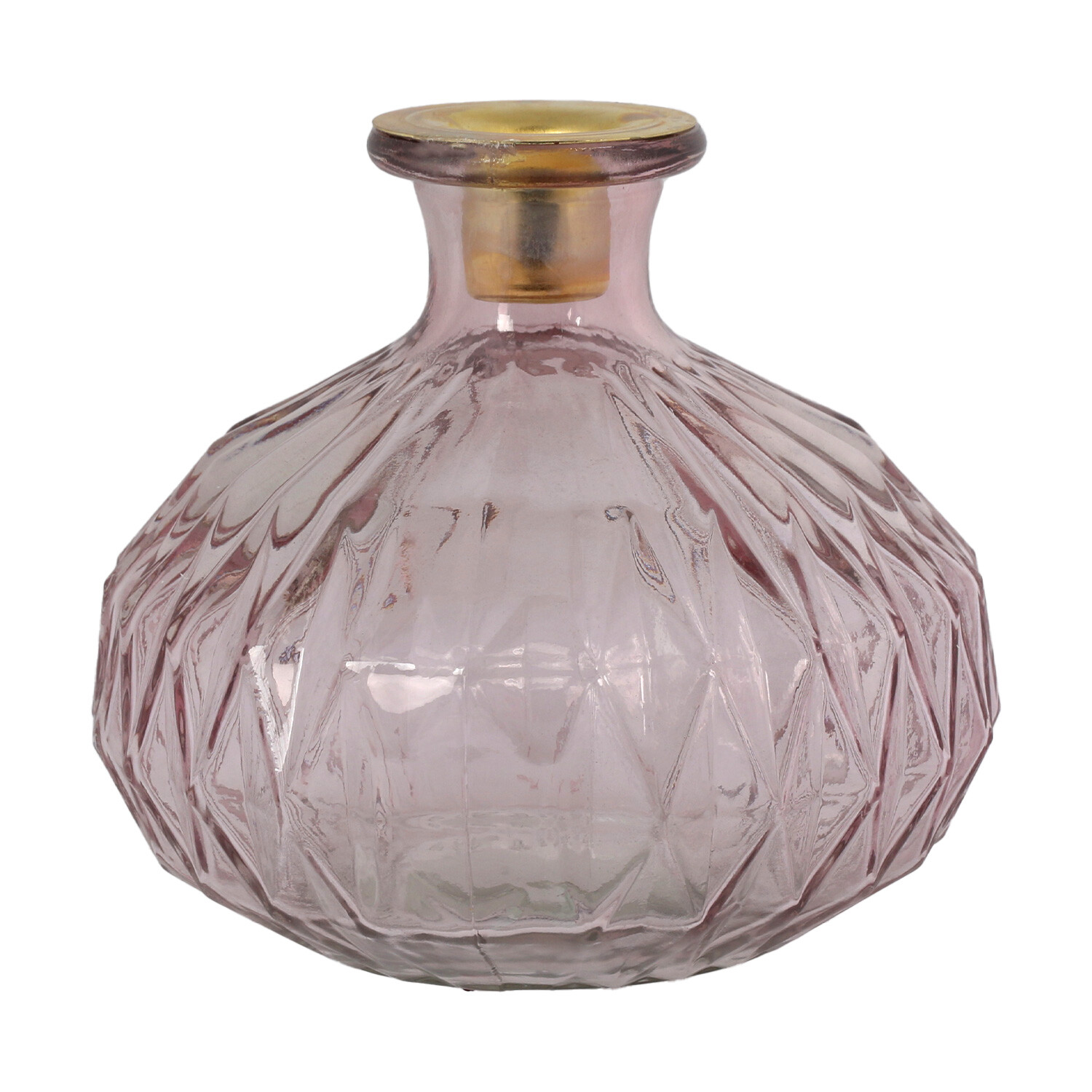 Valentina Taper Candle Holder Blush Image