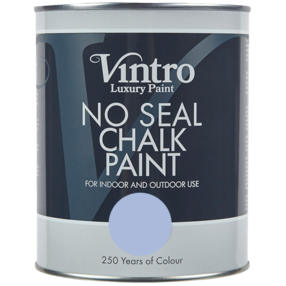 Vintro Paint Georgian Sky No Seal Chalk Paint 1L Image 2