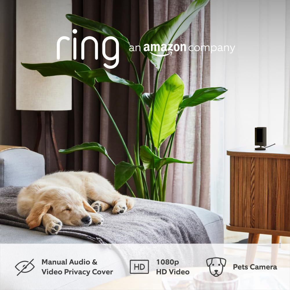 Ring Black 2nd Generatio Smart Security Indoor Camera with Wi-Fi Image 7