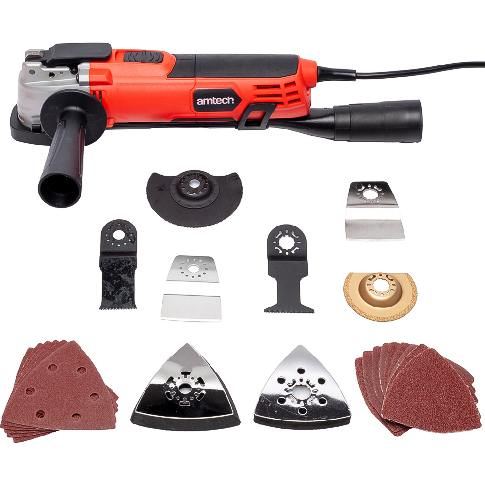 Amtech V6120 Multitool with V2541 Accessory Set Image 2