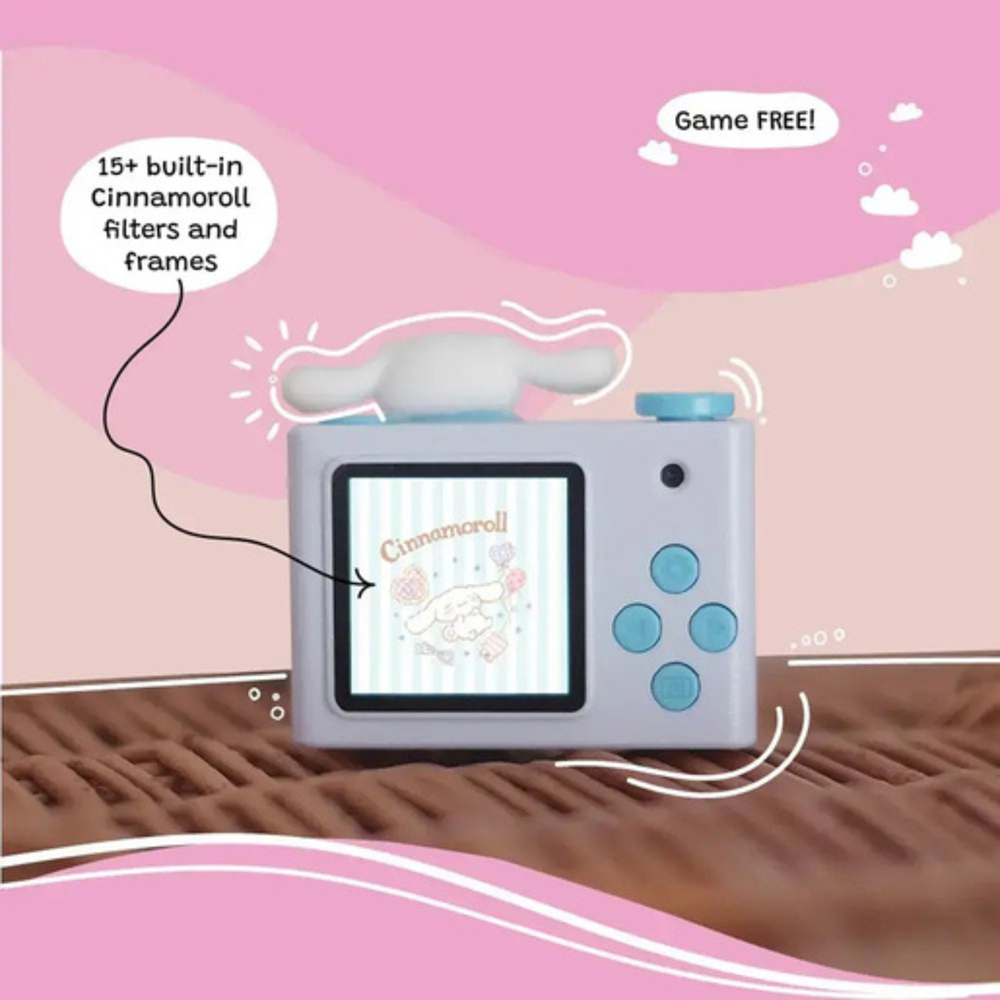 Kiimento Cinnamoroll Mini Kids Digital Camera and Video Camcorder Image 4